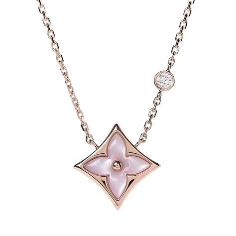 louis vuitton mother of pearl|Colour Blossom BB Star Pendant, Pink Gold, White Mother.